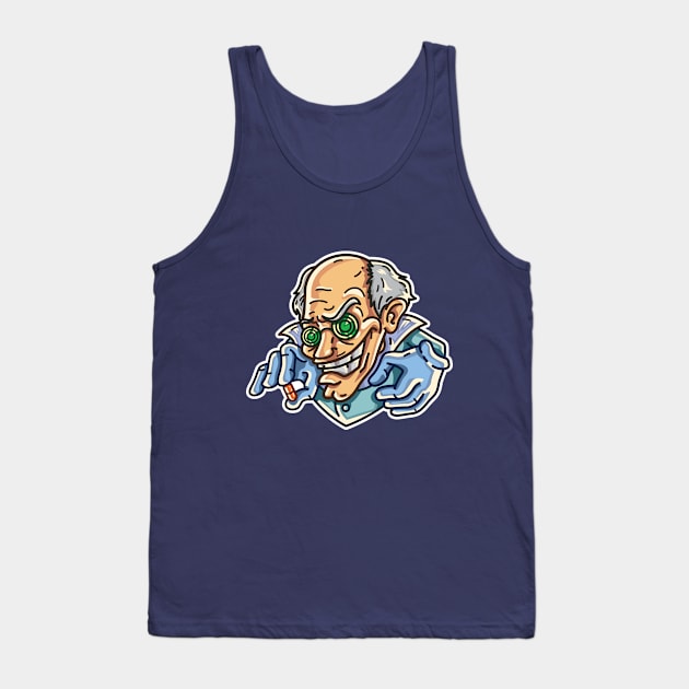 Crazy Doctor Tank Top by dien96